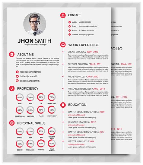 24 Zoki Design Resume Template Desain Cvmu