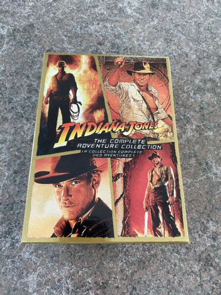 Indiana Jones Coffret Collection De 4 DVD Bonjour Jai A Vendre Les 4