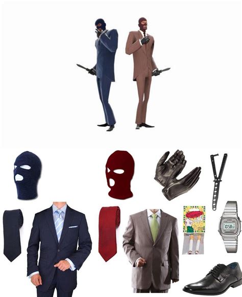 Tf2 Spy Costume Carbon Costume Diy Dress Up Guides For Cosplay