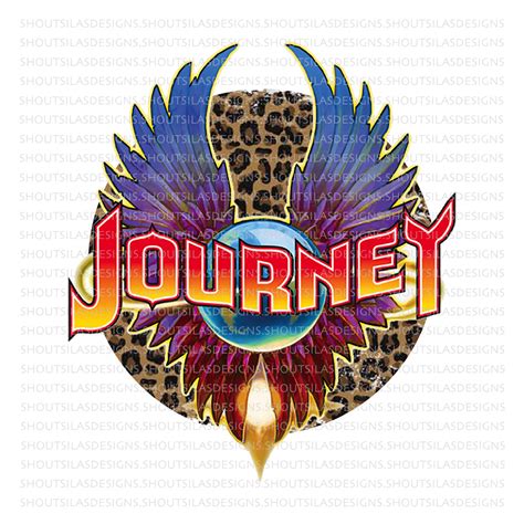 Journey Leopard Logo Png Svg Files Digital Sublimation Etsy In 2022