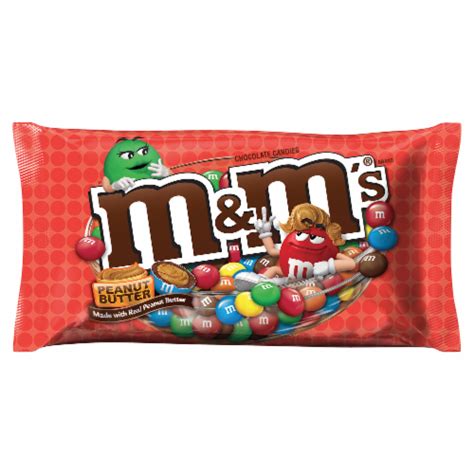 Mandms Peanut Butter Chocolate Candy Bag 102 Oz Bag Fred Meyer