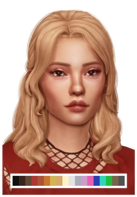 Lucille Hair Dogsill On Patreon Sims Hair Sims 4 Characters Maxis
