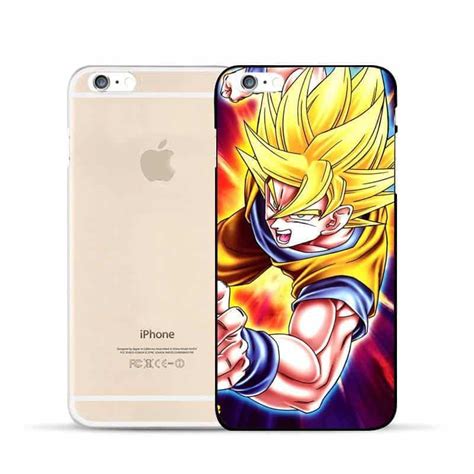 Introducing super saiyan goku figpin xl! Dragon Ball Goku Super Saiyan Muscular SSJ2 Powerful Attack Hard PC IPhone 5 6 7 S Plus Case ...