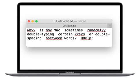 Mac Randomly Double Typing Keys Or Double Spacing Between Words This Might Fix It
