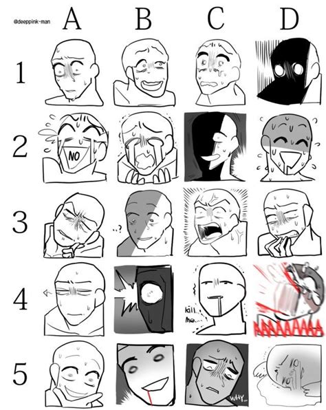 Pin By Ghost Bread On Draw Your Character Drawing Expressions