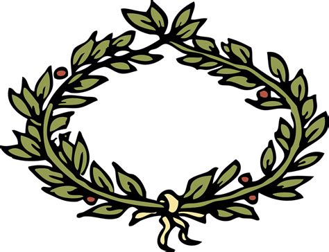 Laurel Crown Roman Free Vector Graphic On Pixabay