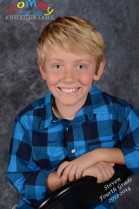 Better School Portraits Child Posing Close Up Head Shot Child