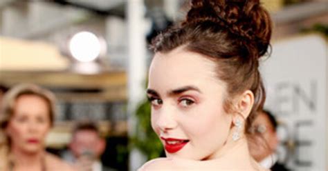 Lily Collins Blush Hack May Be The Coolest Thing Weve Learned From