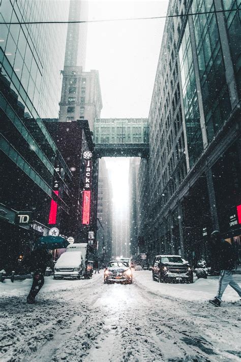 Nyc Winter Phone Wallpapers Wallpaper Cave