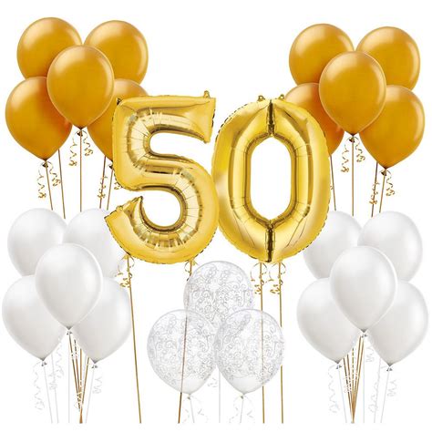 50th Anniversary Balloon Kit Image 1 50th Wedding Anniversary