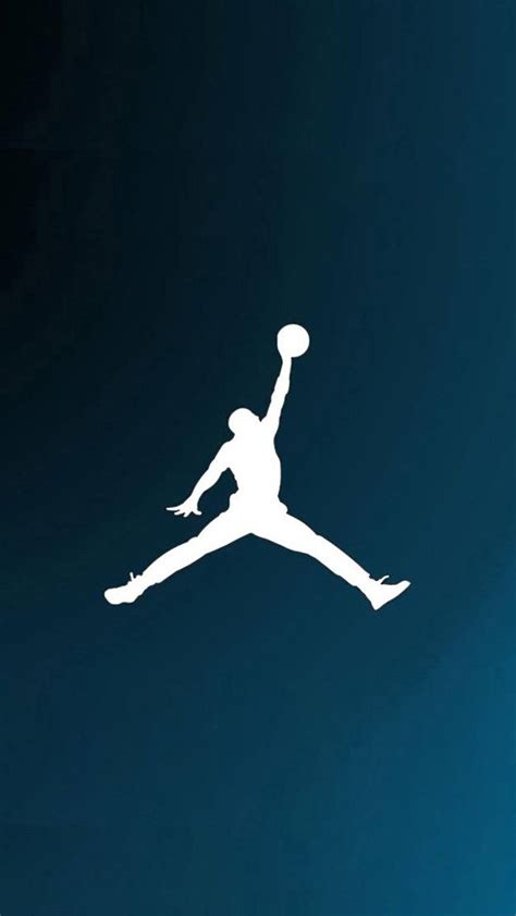 Jordans Logo Blue