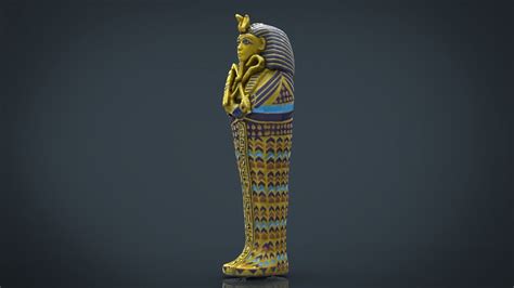 King Tutankhamun Sarcophagus 3d Model In Sculpture 3dexport