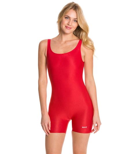 Sporti Solid Unitard At Unitard One Piece Swimsuits Hot