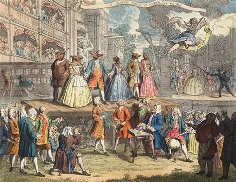 The Beggars Opera Illustration Drawing By William Hogarth