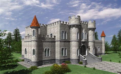 Small Castle Looking House Plans House Design Ideas