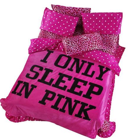 Victoria Pink Velvet Pink Leopard Print Bedspread Set Bedding Bed