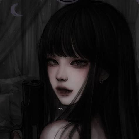 gothic anime girl cool anime girl cute anime pics aesthetic movies dark aesthetic aesthetic