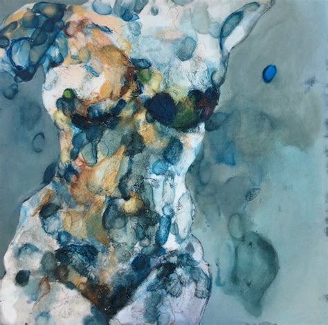 Blue Nude Painting By Tia Maria Soroskie Saatchi Art