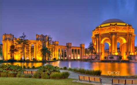 Palace Of Fine Arts In The Marina District Of San Francisco Hd Wallpapers