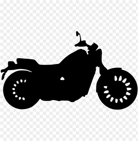 Harley Davidson Motorcycle Clipart Black And White