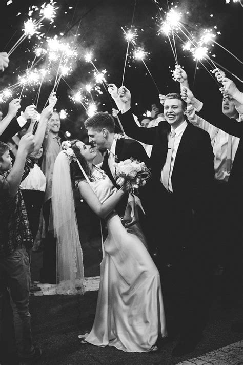 A Whimsical Handmade Wedding By Janelle Elise Photography — Wedpics Blog Wedding Sparklers