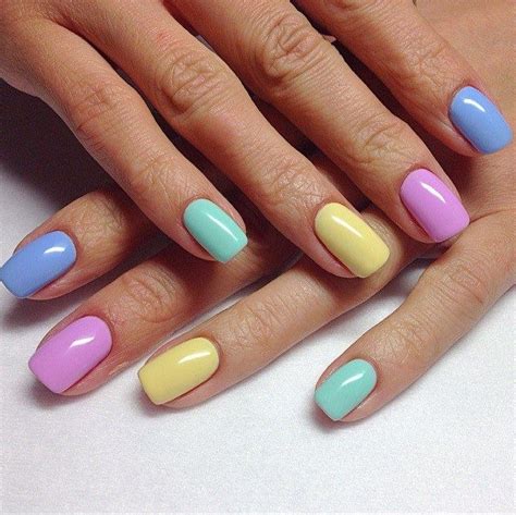 Nail Art 560 Best Nail Art Designs Gallery Multicolored Nails