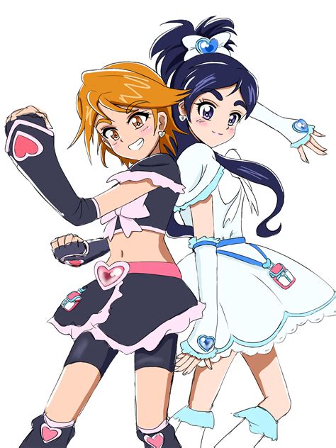 Anime Anime Girls Futari Wa Pretty Cure Magical Girls Pretty Cure Cure