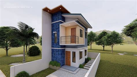 48 Sqm 2 Storey Small House Design 4x6 Meters With 2 Bedroom