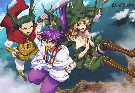 After his father's death and his fateful encounter with a strange young man, sinbad decides to conquer a dungeon where he can obtain the power of the kings. Magi: Sinbad no Bouken - My Anime Shelf