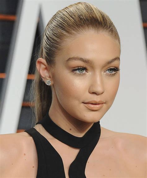 Gigi Hadid Posts A Photo With Bold Eyebrows From A Photo Shoot Glamour