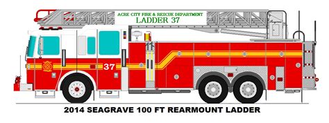 2014 Seagrave 100ft Rearmount Ladder By Geistcode On Deviantart