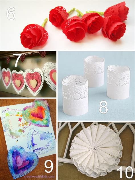 26 Paper Doily Valentine Crafts The Scrap Shoppe
