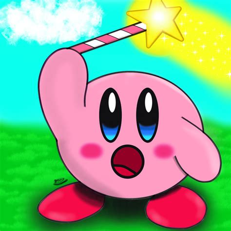 Kirby And His Star Rod By Jayofthedamned On Deviantart