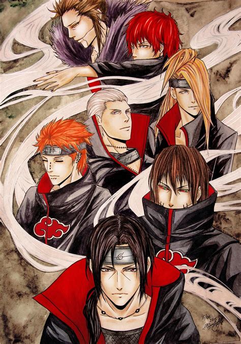 Akatsuki Naruto Image 3038623 Zerochan Anime Image Board