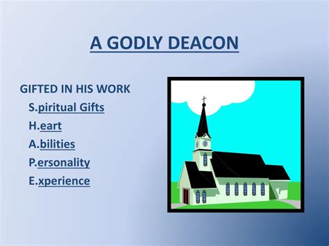 Ppt Deacons Training Powerpoint Presentation Free Download Id2701590