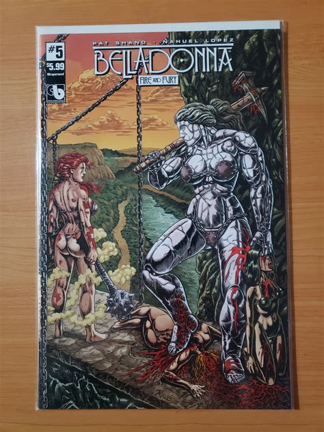 Belladonna Fire And Fury 5 Wraparound Variant Cover Comic Books