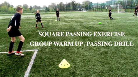 Square Passing Warm Uppassing Drill For Footballsoccer Tofa 16