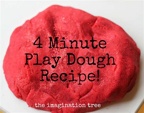 How To Make No Cook Play Dough Video Tutorial The Imagination Tree