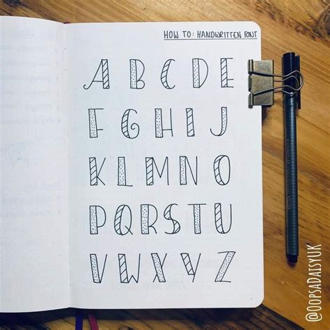 Handwriting Tips Handwritingideas Bullet Journal Hand Lettering My