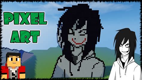 Minecraft Pixel Art Jeff The Killer Youtube