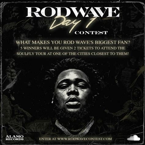 Stream Rod Wave Listen To Rod Wave Day 1 Contesttour Tickets