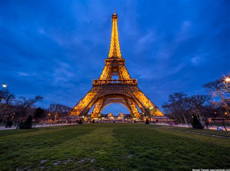 Eiffel Tower By Night Hdrshooter