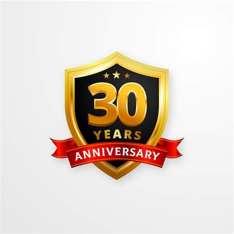 Feliz Aniversario Logo Template Vector Premium