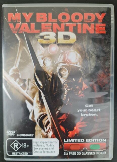 My Bloody Valentine 3d Dvd 2009 2 Disc Set For Sale Online Ebay