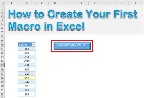 Easy Methods To Create Button In Excel For Macros