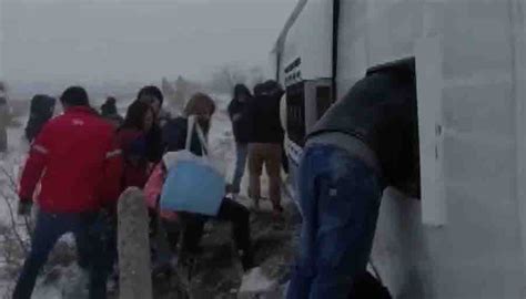 Rus turistleri taşıyan otobüs kaza yaptı 1 ölü 12 yaralı Turizm