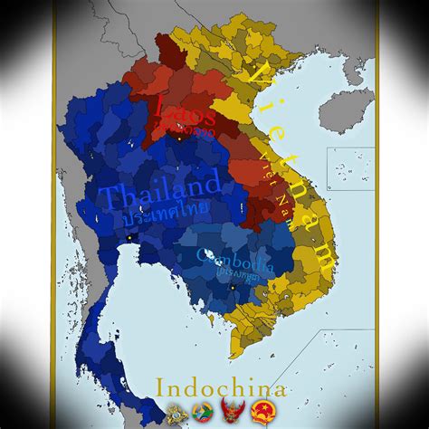Indochina Peninsula Map
