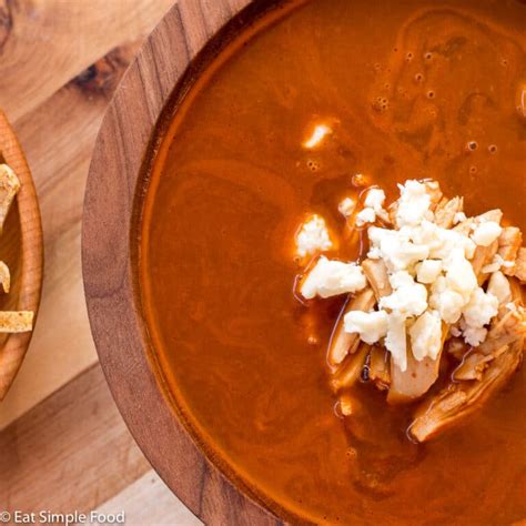 Sopa Azteca Mexican Tortilla Chicken Soup Recipe Eat Simple Food