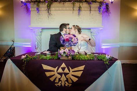 An Elegant Legend Of Zelda Gamer Wedding For Pixel Fiends Zelda