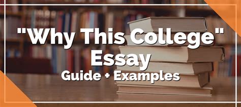 Why This College Essay Guide Examples College Essay Guy